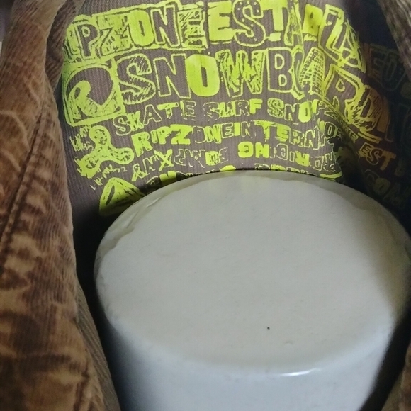 Corduroy crop top long sleeve xl - Picture 3 of 5